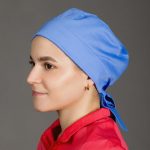 Női Műtős Orvosi Sapka (Széles) 