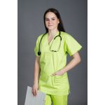 Kvarc Női Orvosi Tunika Piros 