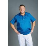 Zsadán Férfi Gombos / Patentos Kék Orvosi Ing 