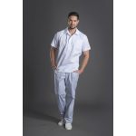 Zsadán Férfi Gombos / Patentos Kék Orvosi Ing 