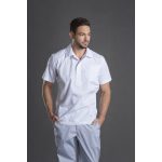 Zsadán Férfi Gombos / Patentos Kék Orvosi Ing 