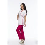 Csillám Fekete Kötős Orvosi Tunika 