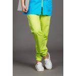 Sarolt Zöld Gumis Női Nadrág (Sárga) 