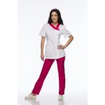 Gránát Gombos Kék Orvosi Tunika 