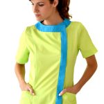 Álea Cipzáras Sárga Női Orvosi Tunika 