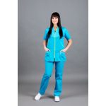 Lelle Cipzáras Fehér Orvosi Tunika 