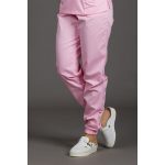 Sarolt Zöld Gumis Női Nadrág (Púder) 