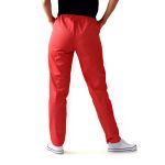 Sarolt Zöld Gumis Női Nadrág (Púder) 