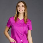 Zselyke Magenta Patentos Nővér Tunika