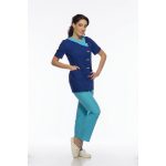 Gránát Gombos Fukszia Orvosi Tunika 